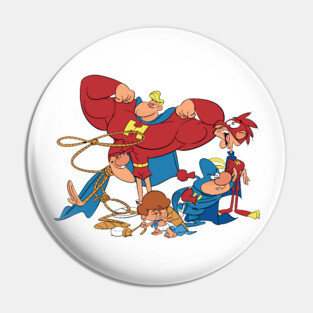 The Mighty Heroes Pin