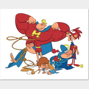 The Mighty Heroes Posters and Art