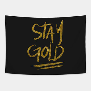 Stay Gold Tapestry