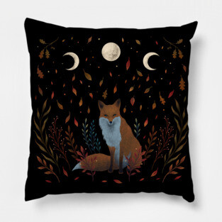 Autumn Fox Pillow