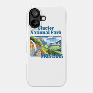 Glacier National Park, Montana Phone Case