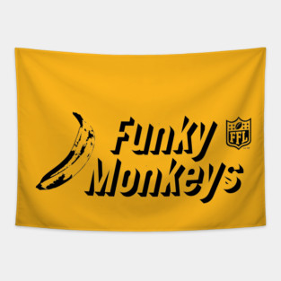 Funky Monkeys Tapestry