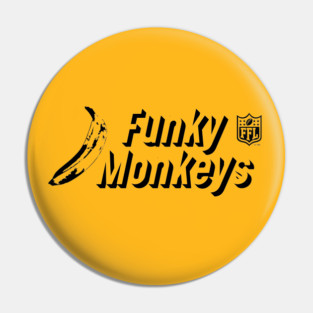 Funky Monkeys Pin