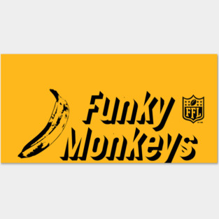 Funky Monkeys Posters and Art