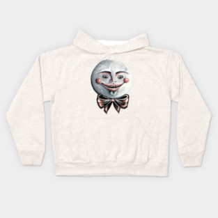 Moon man Kids Hoodie