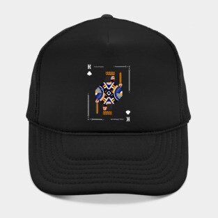 King of Clubs - Poker Card Design Hat