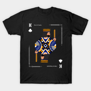 King of Clubs - Poker Card Design T-Shirt