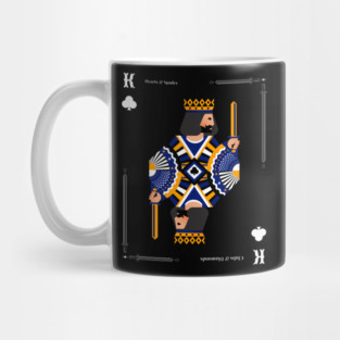 King of Clubs - Poker Card Design Mug