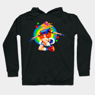 Rainbow Brite tomb raider Hoodie