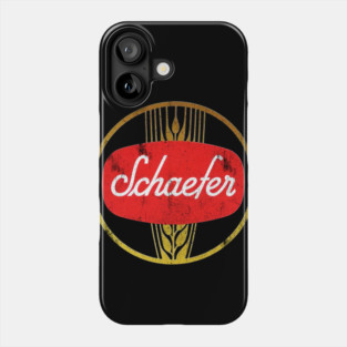 Schaefer Beer Vintage Logo Phone Case