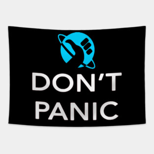 Just Don't Panic! - Hitchhikers Guide to the Galaxy Tapestry