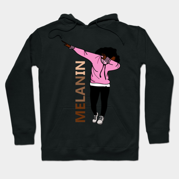 Afro Melanin Dab Dance Hoodie by logiamerch
