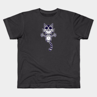 CAT CLOCK Kids T-Shirt