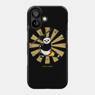 Kung Fu Panda Retro Japanese Phone Case
