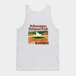 Yellowstone National Park, Wyoming Tank Top