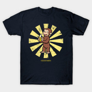 Curious George Retro Japanese T-Shirt