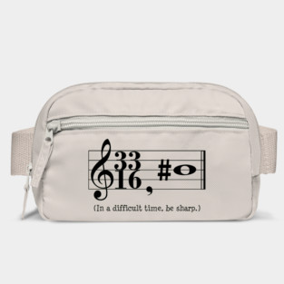Music Theory Advice - Be Sharp (in black) Bag