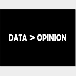 Data Analyst - Data > Opinion Posters and Art