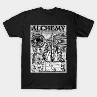 Alchemy the Secret Language of the Mind Alchemist All Seeing eye T-Shirt
