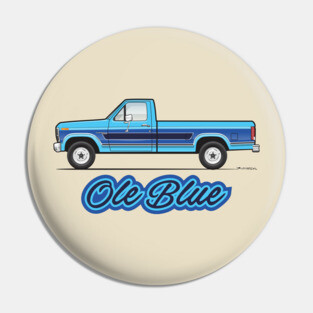 Ole Blue Pin