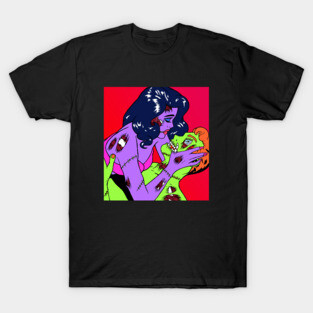 Zombie Girl Troubles T-Shirt