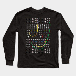 Modular Synthesizer Long Sleeve T-Shirt