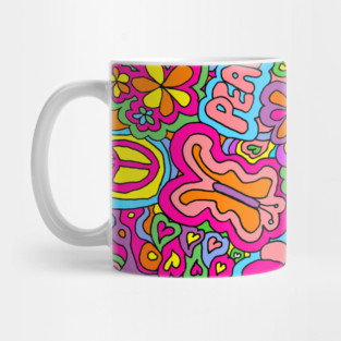 Peace and Love Mug