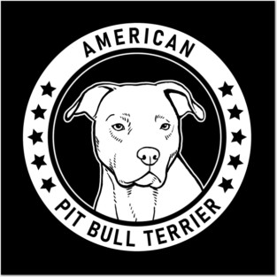 American Pit Bull Terrier Fan Gift Posters and Art
