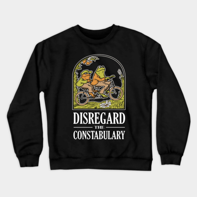 Disregard The Constabulary Crewneck Sweatshirt by dumbshirts