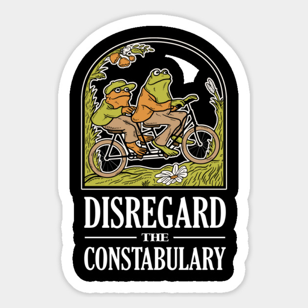 Disregard The Constabulary Magnet by dumbshirts