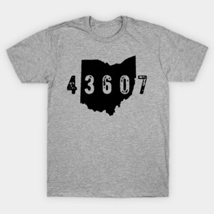43607 zip code Toledo Ohio T-Shirt