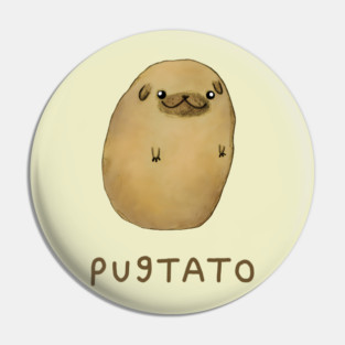 Pugtato Pin