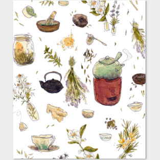 Plants Posters and Art