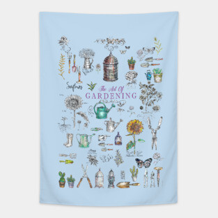 The Art of Gardening. Tapestry