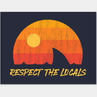 Respect The Locals ✅ Shark Week Posters and Art