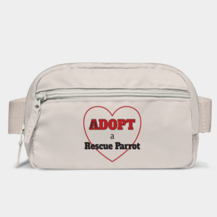 Adopt a Rescue Parrot Bag