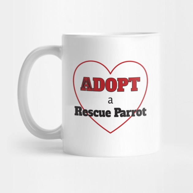 Adopt a Rescue Parrot by Einstein Parrot