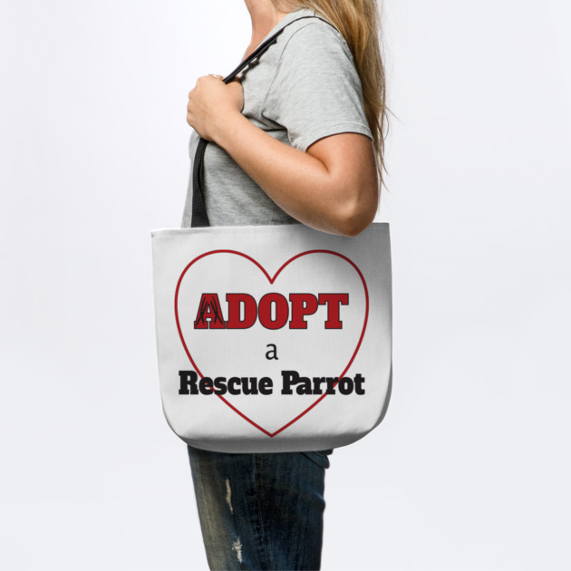 Adopt a Rescue Parrot by Einstein Parrot