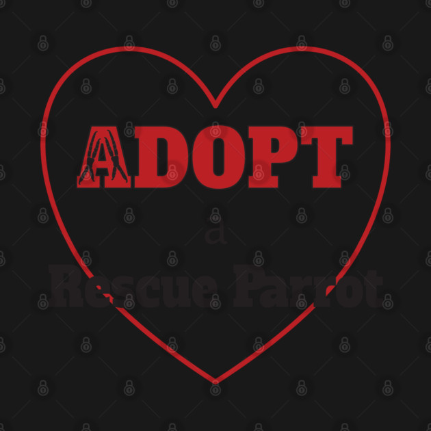 Adopt a Rescue Parrot by Einstein Parrot