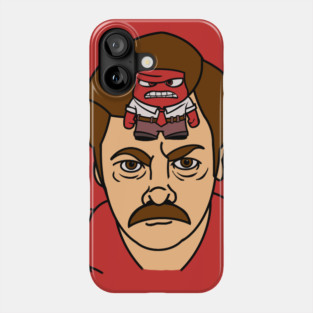 Ron Swanson Anger Management Phone Case