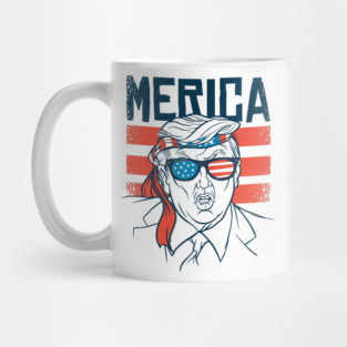 Merica Donald Trump Mug