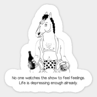 BoJack Sticker