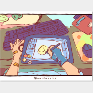 Artist Workspace Posters and Art