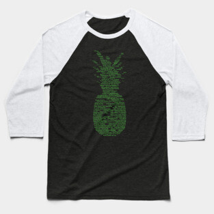Psych Pineapple Gus Nicknames Baseball T-Shirt