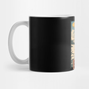 Jurassic Ukiyo-e 2 Mug