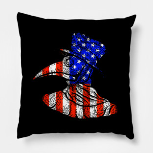 The Plague in United States of America Pillow