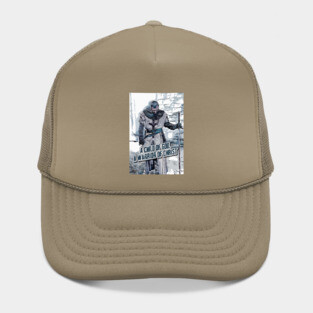 Knights Templar motto / The crusader / A child of GOD A Warrior of CHRIST Hat