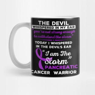 I Am the Storm Pancreatic Cancer Warrior Mug