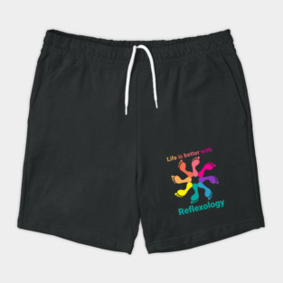 Life is better with reflexology (foot pinwheel) Shorts
