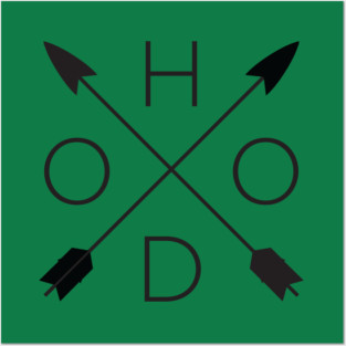 Hood Crossed Posters and Art